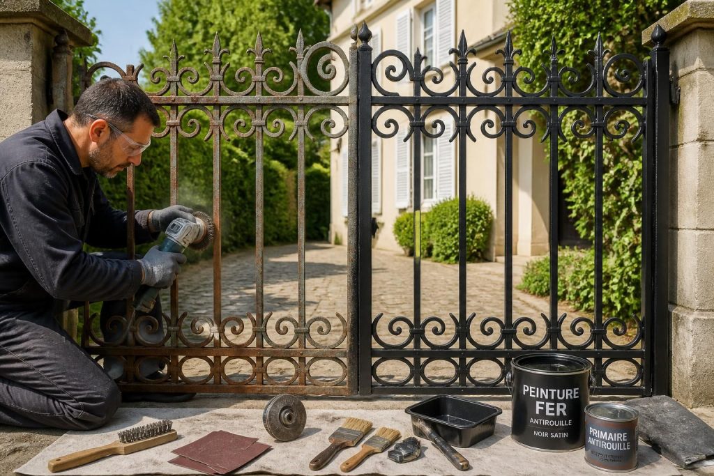 découvrez notre guide détaillé pour la rénovation de portails en fer, avec des conseils pratiques et des étapes claires pour redonner vie à vos portails métalliques.