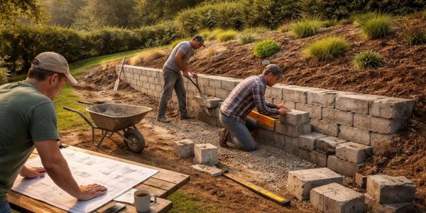 découvrez notre guide complet pour construire un mur de soutènement pas cher, avec des conseils pratiques de la planification à la réalisation pour un résultat durable et économique.