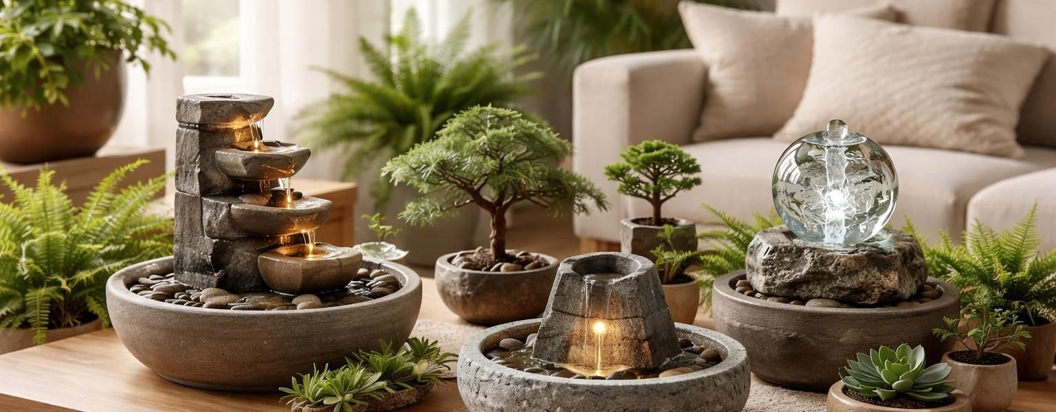 découvrez comment les petites fontaines d'intérieur apportent une touche de sérénité et d'harmonie à votre maison, créant un véritable oasis de calme et de bien-être.