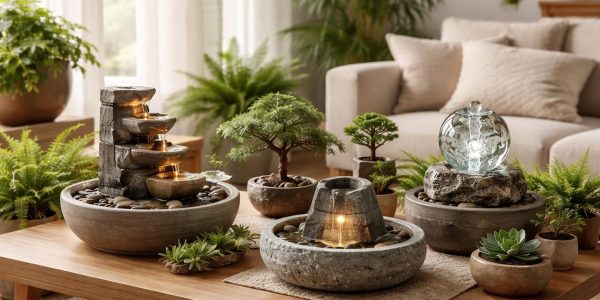 découvrez comment les petites fontaines d'intérieur apportent une touche de sérénité et d'harmonie à votre maison, créant un véritable oasis de calme et de bien-être.
