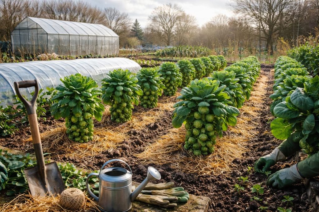 découvrez nos astuces pour planter et cultiver des choux de bruxelles afin de profiter d'un jardin productif et verdoyant tout l'hiver.