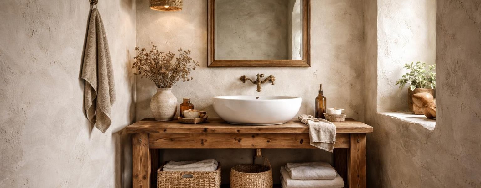 découvrez pourquoi l'enduit à la chaux est idéal pour votre salle de bain, apportant un style authentique, naturel et une excellente résistance à l'humidité.