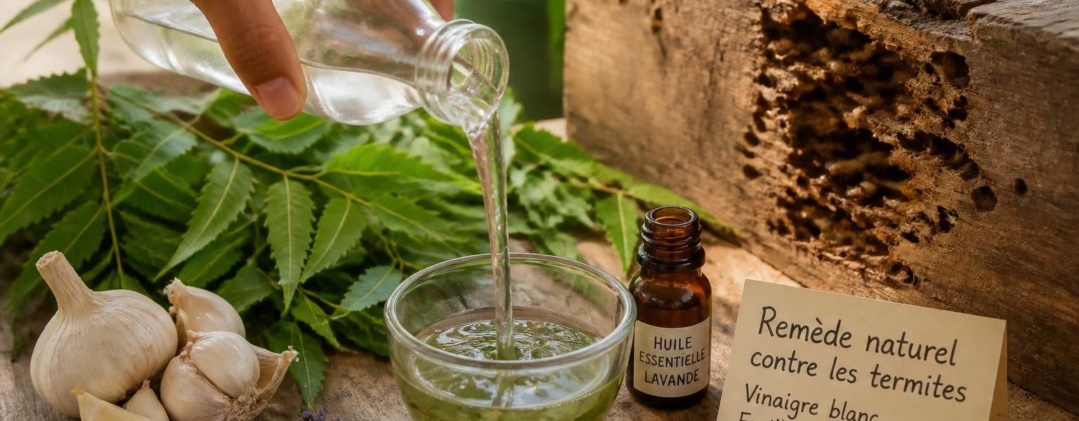découvrez des remèdes de grand-mère efficaces pour éliminer les termites de manière écologique, sans recourir aux produits chimiques nocifs.